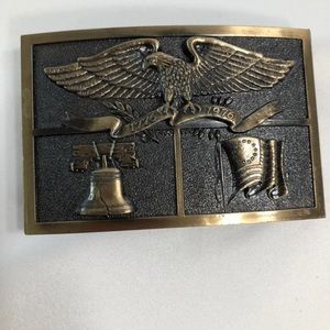 American Heritage Steel Belt Buckle